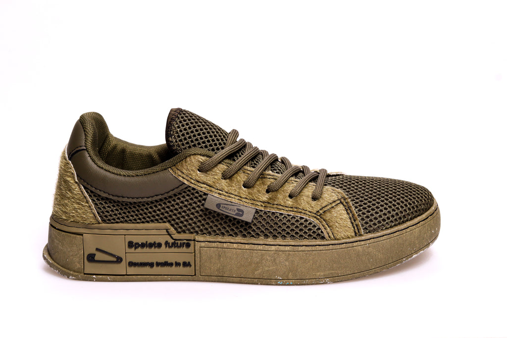 Horsi Net Military Green Sneaker