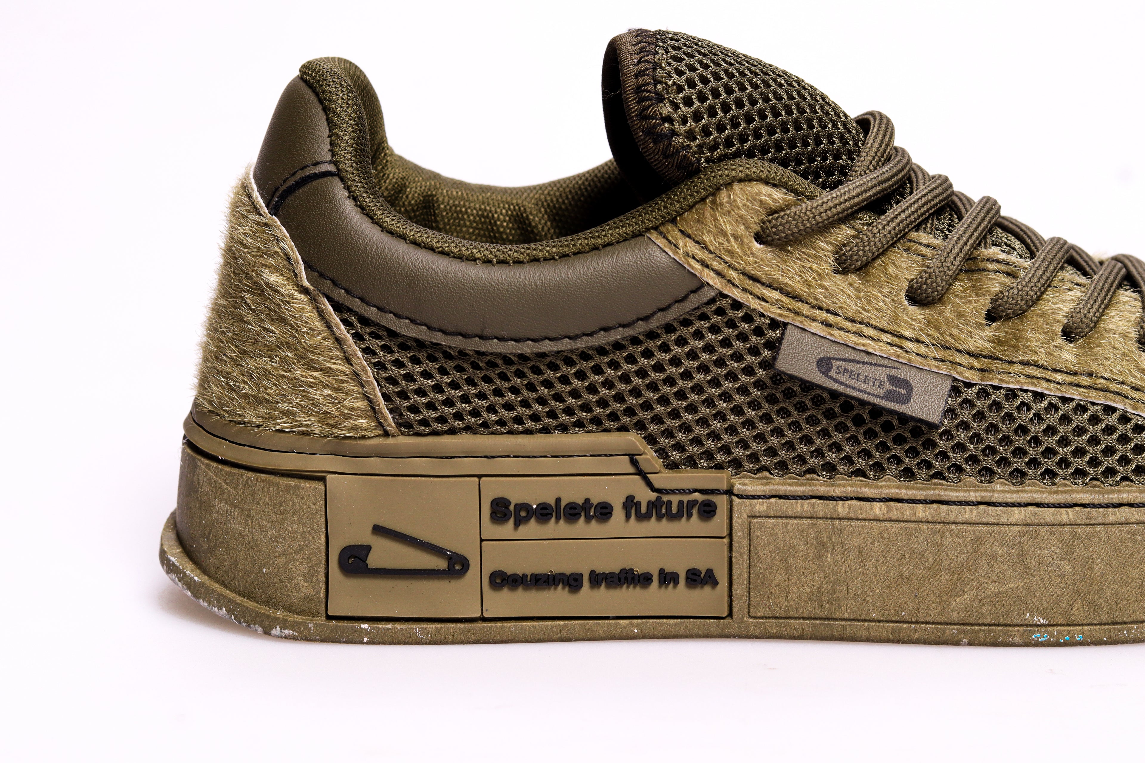 Horsi Net Military Green Sneaker